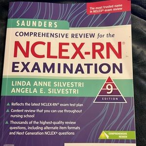 Saunders NCLEX-RN 9th edition.